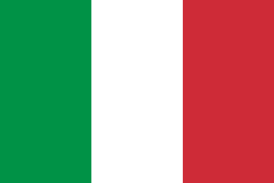 Bandiera Italiana per Lingua Italiana